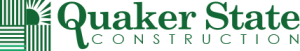 Quaker State Construction Logo Green