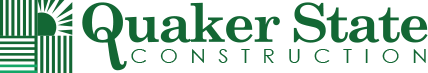Quaker State Construction Logo Green